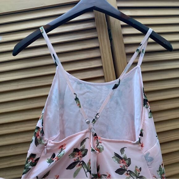 Abercrombie & Fitch Pink Floral Dress Medium - Picture 5 of 7